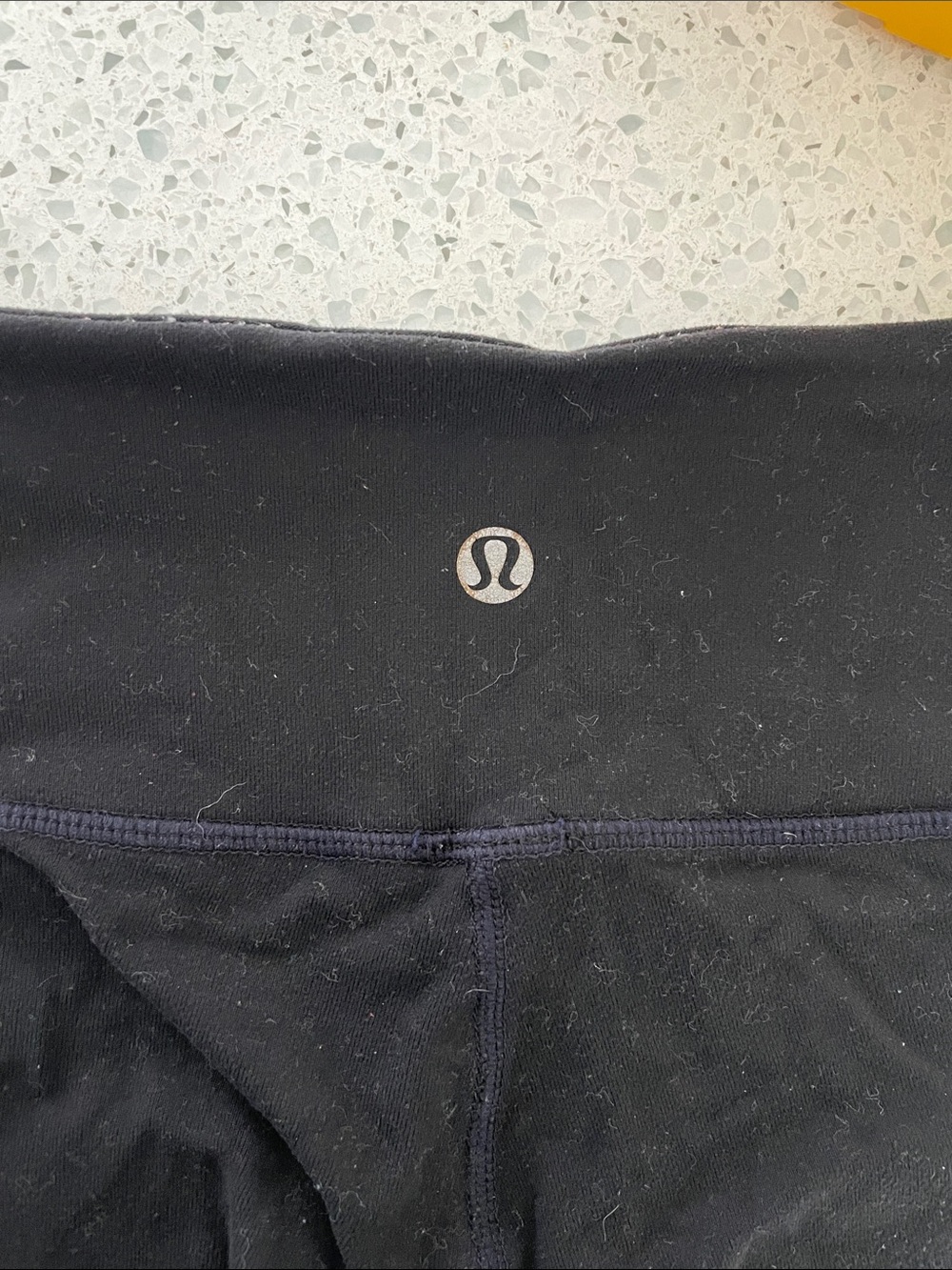 lululemon athletica Black Cropped Leggings
